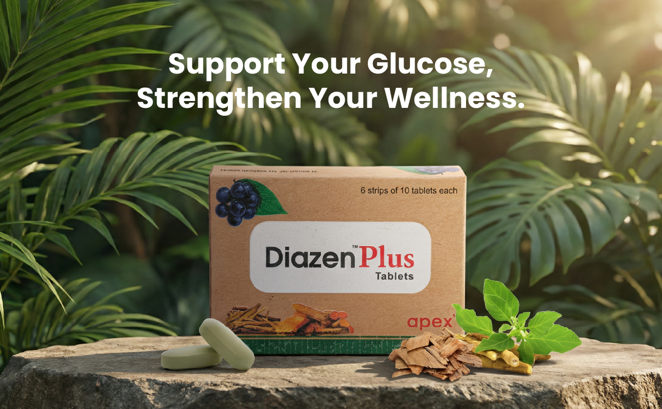 Green Milk Diazen Plus Tablets | Ayurvedic Blood Sugar Support | Helps Maintain Healthy Glucose, Metabolism & Energy Balance | With Vijaysar, Gudmar, Saptarangi & Ashwagandha | 6×10 Tablets
