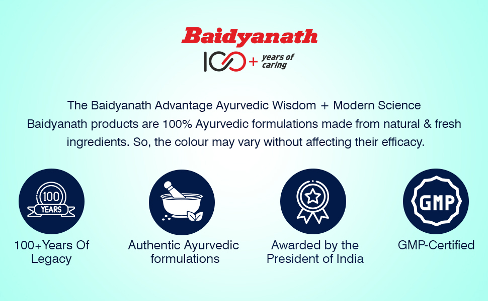 Baidyanath Arjunchall Churna - 100 g (Pack of 3)