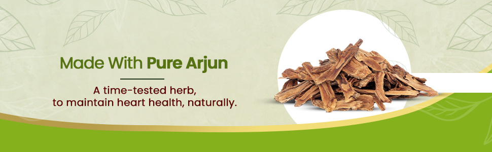 Baidyanath Arjun -60 Tablets (Pack of 2) | Ayurvedic Arjuna Extract | Supports Circulation, Lipid, Cholesterol Balance & Herbal Heart Wellness Supplement