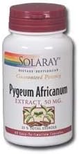 Solaray - Pygeum Africanum (Extract), 50 mg, 60 capsules 2