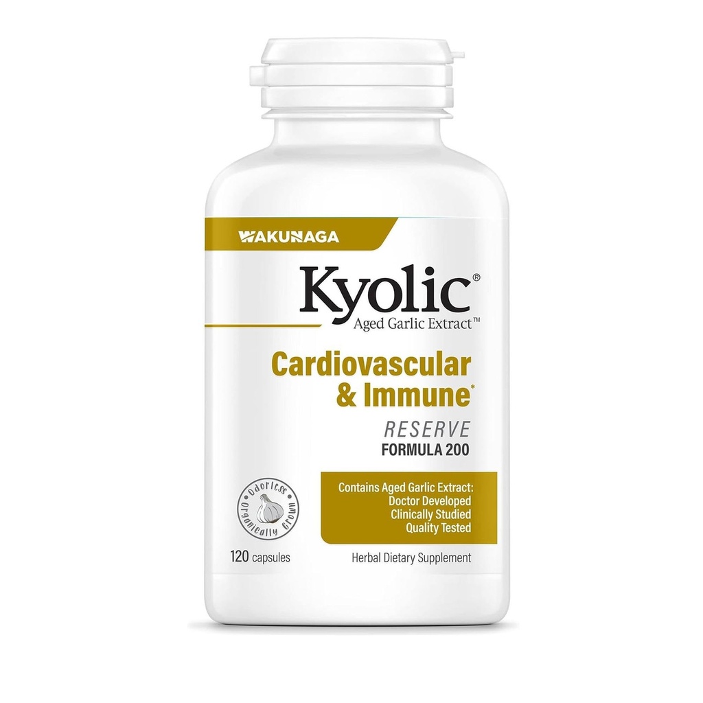 Kyolic Agd Garlic 提取公式200,心血管