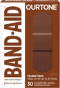 Band-Aid Brand Ourtone 胶带、灵活保护和照顾小刀和小刀、Qilt-Aid Pad 治疗痛苦的伤痛、BR55、各类尺寸、30厘米