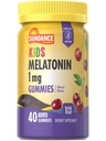 Sundance Kid的Melatonin Gummys 1mg QQ 40 伯爵 樱桃 Flavor QQ Vegan, Non-GMO, 和 Gluten 免费补充