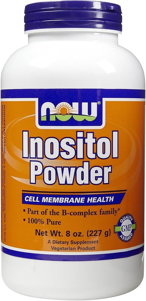 现在的食品 Inositol纯粉, 8 -Ounce 2 Pack