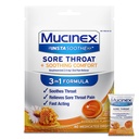 Mucinex Instasothe Sore喉部解药滴液、喉部解药滴液液、喉部解药滴液液液、咳嗽替代药、蜂蜜和艾奇纳西亚火焰液,40厘米