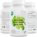 最佳象牙白皮帽 - 最大概率 2028 mg Glutathione Skin Whitening 90 Capsules - GSH - 最佳白纳 - Whitens/Lightens Your Skin Tone - Natural Dark Spot 移除器 - 设计