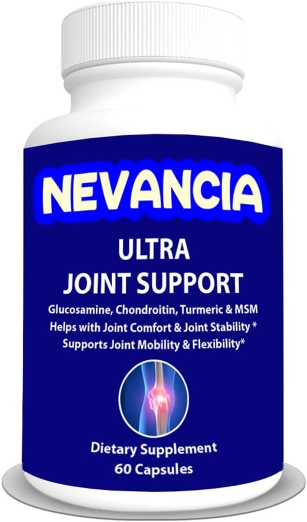 超联合支持 - Glucosamine, Chondroitin, Turmeric, MSM, Boswellia, Bromelain, Methionine - 帮助联合舒适和稳定 - 支持联合灵活性和流动性 - 60卡普尔