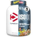 Dymatize x 水果卵石 ISO100 Whey蛋白质粉单体,25g 蛋白质,5.5g BCAAs, 120 Cal., Gluten Free, 1g Fat, 1g Sugar, 2g carb (75 services)