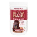Natures Plus Ultra hair Thick Shake - 1 lb, hair 蛋白质Shake - 法国香草火焰 - 健康头发生长补充剂 维生素和矿物 - 非GMO, Gluten-Free - 16 services