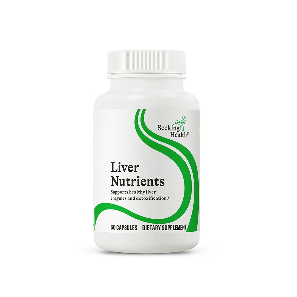 寻求健康活体营养物 - Glutathione生产支持的健康补充物 - 肝细胞功能支持与牛奶硝酸,Alpha-Lipoic Acid & N-Acetyl-L-Cysteine - 60 Capsules