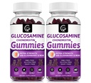 Glucosamine Chondroitin Gummys配有MSM和Melderberry的外力-灵活性支持,成人、男女抗氧化剂免疫支持补充剂-60 Condroitin Gummys(2包)
