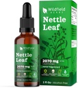 Stinging Nettle Leaf 提取剂 Dropps 2000mg(Urtica dioica L.) 草药补充剂比Capsules更好,1个月供应,84个服务,无酒精叮当 - 2个Oz,包1个