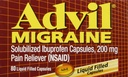 Advil Migraine - 80 液体填充盖