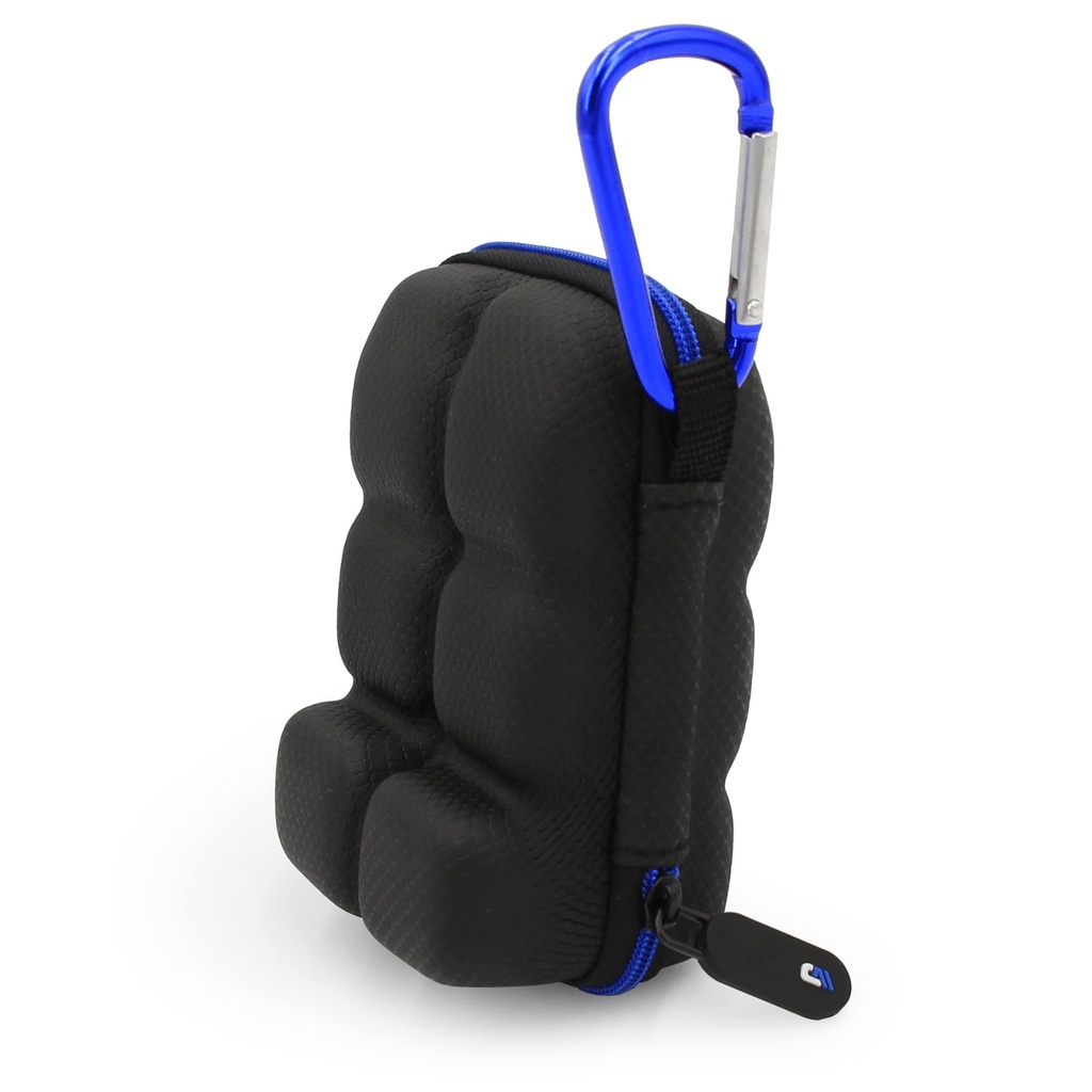 CASEMATIX Asthma Inhaler Holder 案件符合两种标准救援吸入器,分别是Lanyard和Clip on Keychain Carabiner,仅包括Asthma案件
