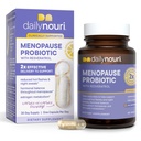 日报Nouri Menopause Probiots for Women | 荷尔蒙平衡,热闪光,夜汗和古特健康 | 3 临床研究 草原 + Resveratrol & Omega → 30日供应