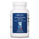 过敏性研究组 乙酰-L-Carnitine 500mg 补充物 - 代谢和能量支持,ALC,自由形式氨基酸,蔬菜卡普尔斯 - 100 Counter