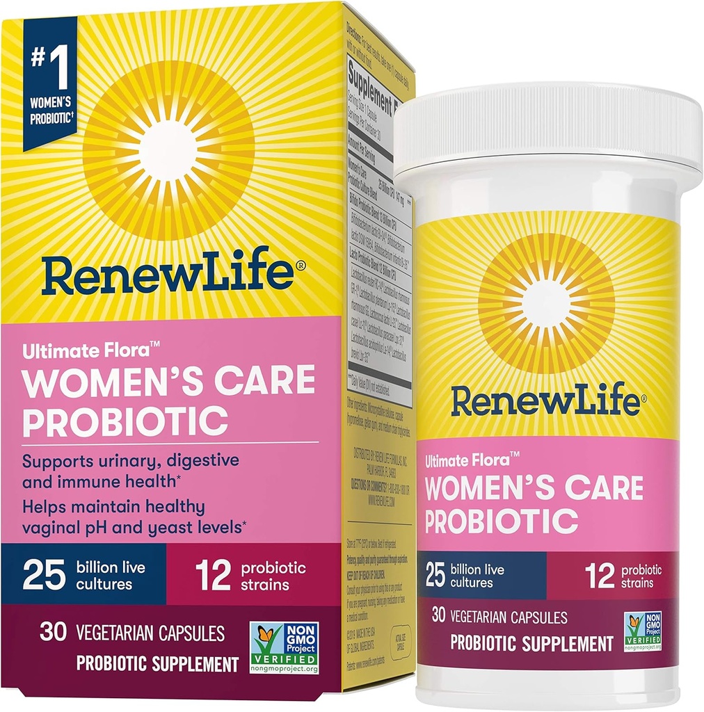 革新生活妇女? Probiotic - 终极植物 Probiotic 妇女护理,大陆架稳定 Probiotic Supplement - 25亿 - 30 个蔬菜罐头