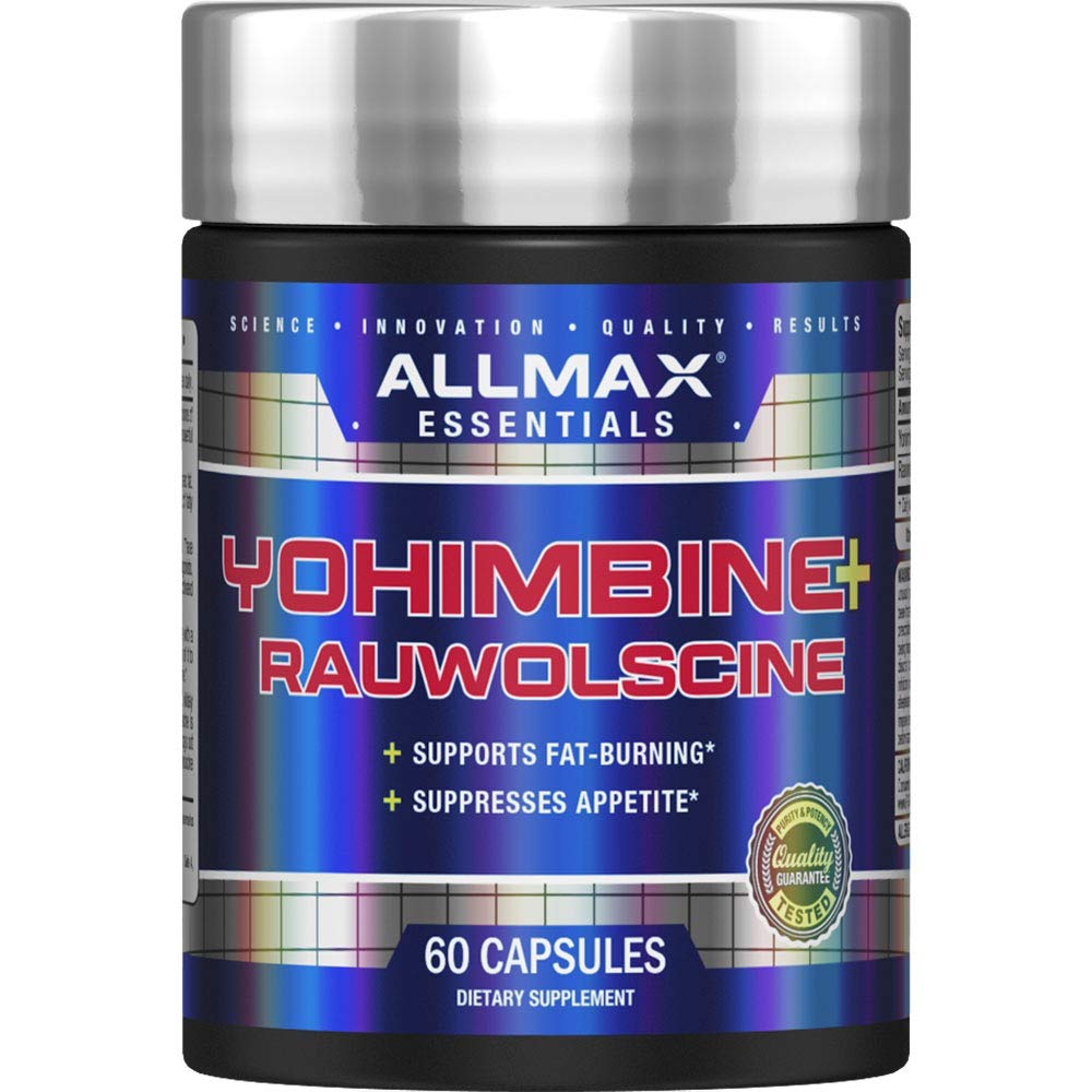 AllMAX 基本原理 YOHIMBINE + RAUWOLSCINE - 60个盖层 - 支持脂肪燃烧和抑制类 - 60个服务