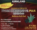Kirkland Hydrocortisone% 1 奶油, 2 Ounce( 4 包)