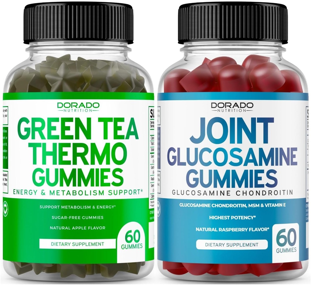 绿茶合肥燃机重量损失(60古米) 男子和女子Appetite抑制性重量损失补编和Glucosamine Chondroitin联合补编(60计) 成人联合补编