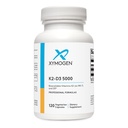 XYMOGEN K2-D35000 - 维生素D3 K2 - 生物可用维生素D5000 IU(Cholecaliferol)与MK-7 - 心脏,动脉,骨质健康+免疫支持补充剂(120 Capsules)
