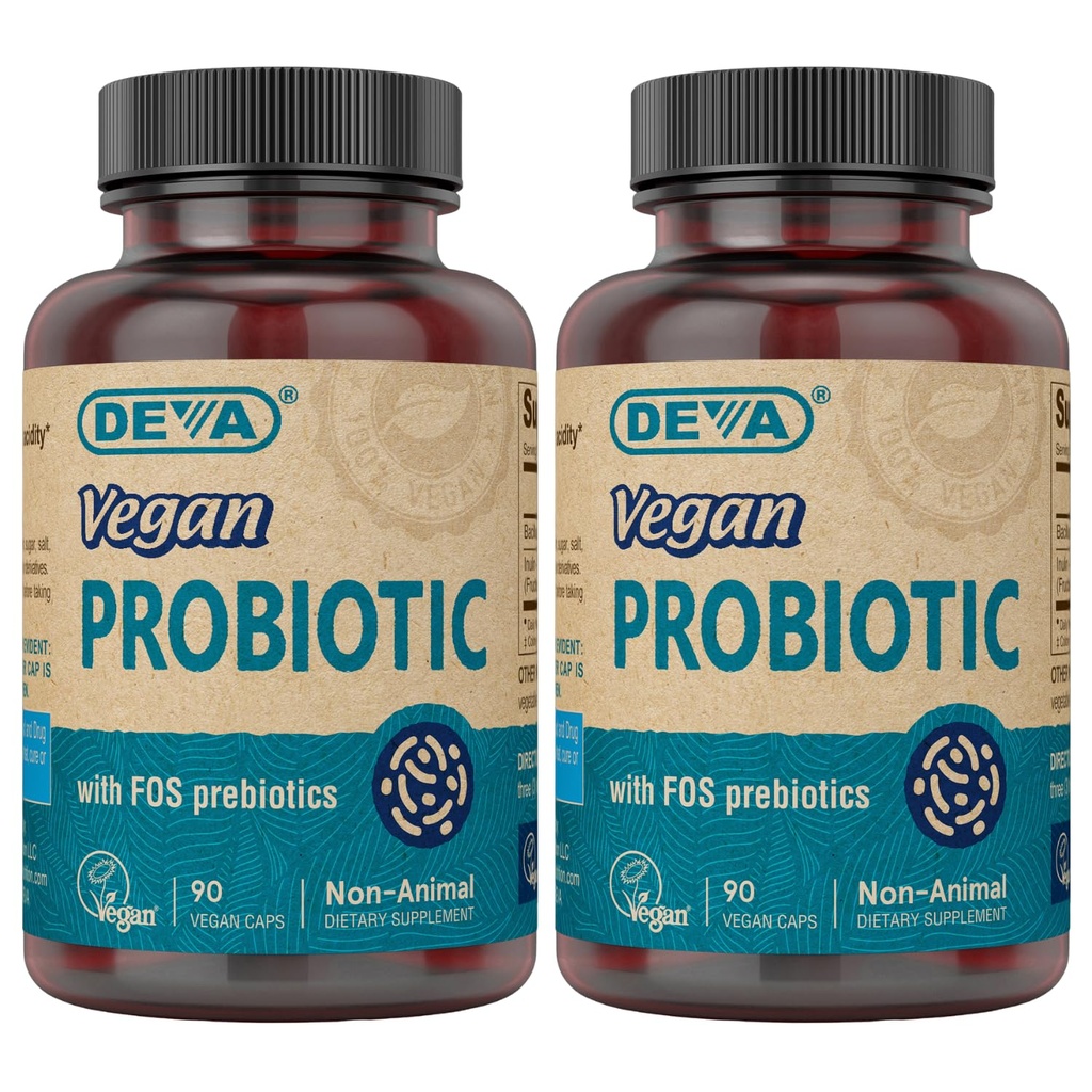 DEVA Vegan Probiotic with FOS Prebiotics Supplement - 2亿CFU 配有100MG的Prebiotics Pervice for Men and Women - 非Dairy Gluten Free - Natural Standle Stable - 90 Capsules (Pack of 2) 维基百科中的相关条目: 维冈 维冈 维冈
