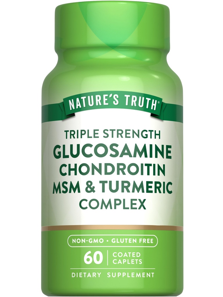 大自然的真理 Glucosamine Chondroitin MSM Complex ####60 Caplets ################################################################################################################################################################################################################################