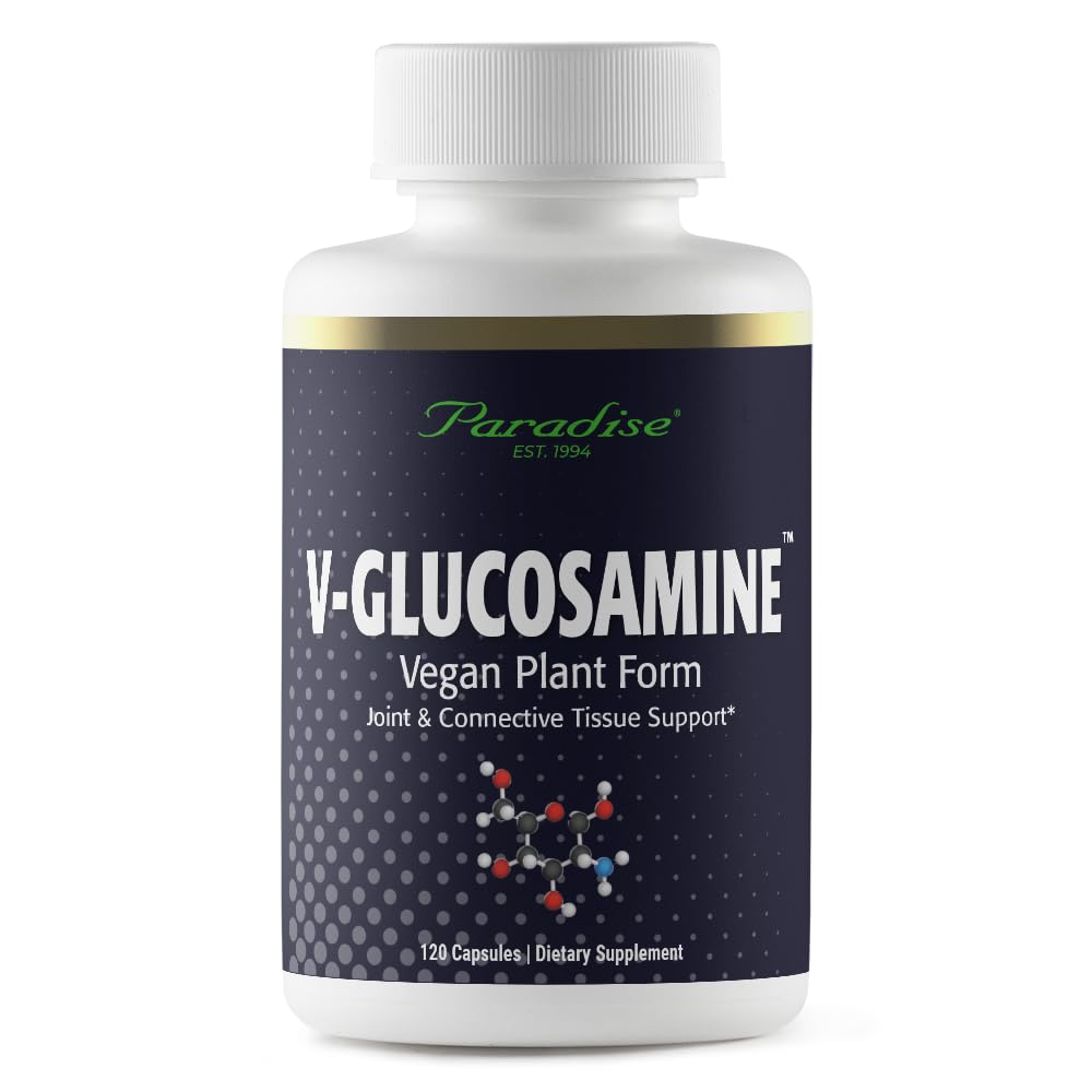 天堂草药 V-Glucosamine 补充品, 组织与联合健康, Super Potent, Ultra Pure, Vegan, 非转基因生物, Gluten Free, 120 蔬菜卡普尔