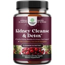 高级肾脏支持补充剂 - 肾脏清洁解毒和修复 Cranberry 提取卡普苏莱斯与Uva Ursi, Stinging Nettle & Astragalus 肾脏健康 - 尿道切克健康 - 60 Caps
