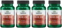 Swanson 全民教育 -- -- Krill Oil -- -- 最大强度 -- -- 1克,30软胶(4包)