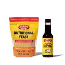 Bragg Premium 12 Ounce 营养 东方季节邮袋 - Vegan, Gluten 免费奶酪花和椰子 氨基,全目的季节,10 Oz, 单