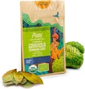 Andes Graviola leaves Powder Anonna muricata - 富含维生素C和纤维 - 免疫系统兴奋剂 - USDA NOP 补编 - Soursop - Gluten Free, Vegan, & Non GMO - 100gm / 3.5oz (20 service)