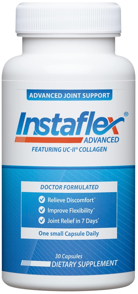Instaflex 高级联合支援补编 - Turmeric, Resveratrol, Boswellia Serrata 提取, BioPerine, UC-II Colagen - 30 Counter