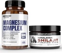 具有5种最佳形态的镁综合体和喜马拉雅Shilajit Resin -- -- 4个月供应500毫克甘油酸镁、氧化物、陶拉特、Chelate、甘油酸镁 -- -- 85+ 能源矿物追踪