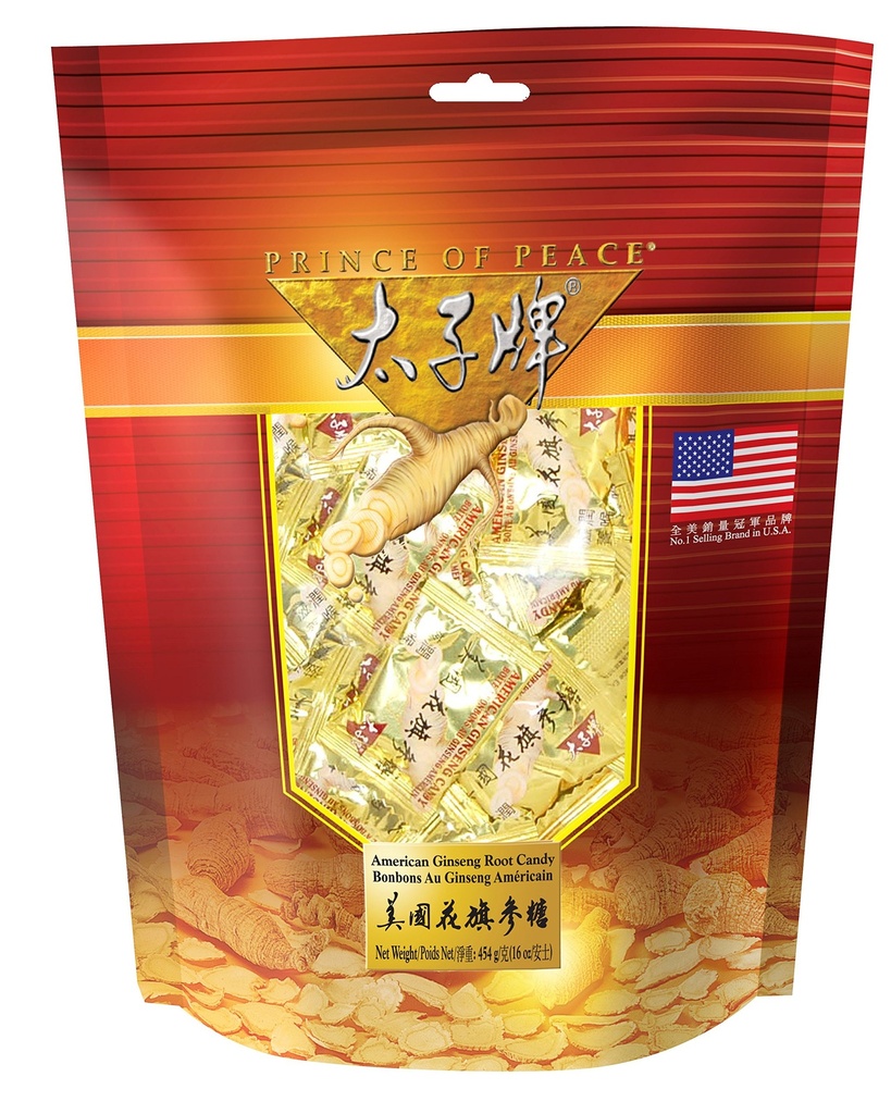 美国和平王子根根糖(1磅)