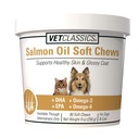 Vet Classics Salmon Oil Pet for Health Skin, Glossy Coats – Dog Coat Supplement, Cat Skin Supplement – 包括Omega-3, 6, 9, Source of DHA, EPA – Soft Chews 90 Ct. 維基共享資源中相关的原始文献: 維基物種中相关的原始文献: 維基物種中有關健康皮肤的數據