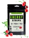 能量条 - 50 Mg of Caffiene - 快速吸收 100% All Natural Formula - Cranberry Flavor - 30 条 - 30条