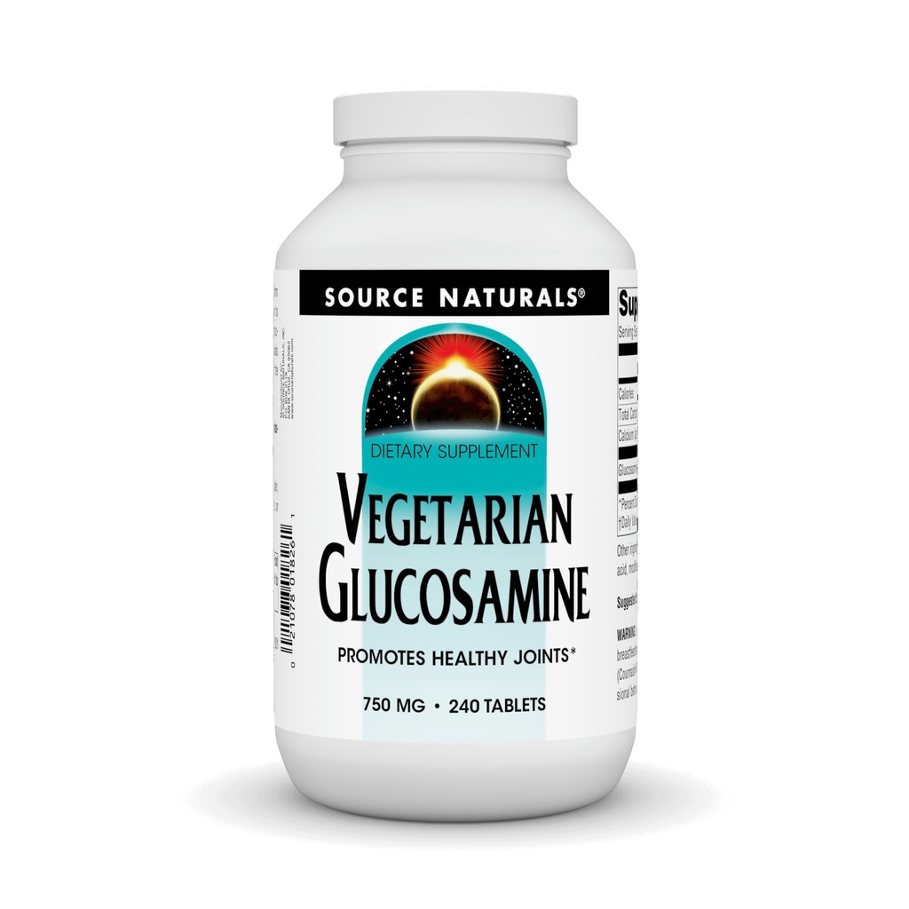 天然植物 Glucosamine,促进健康关节* 750毫克