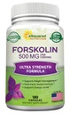 aSquared Nature Forskolin 500mg Max Treng-180 Capsules, Forskolin 纯体重损失燃料补充剂 Coleus Forskohlii Root- Forskolin 减肥药丸,Belly Buster Fat Burner 2X Slim Trim Lose