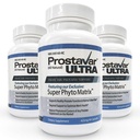 3瓶新改进来自原Prostavar Ultra 前列腺支持的制造者 600mg 90% Beta-Sitosterol & 320mg Saw Palmetto + Grape种子提取器