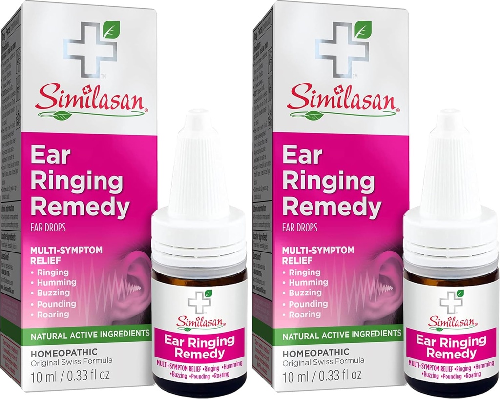 Similasan Ear Ring 补救 Drops 0.33 Ounce, 用于耳鸣、耳鸣、耳鸣、耳鸣、耳鸣、耳鸣和其他声音在耳鸣中的暂时多音节救济