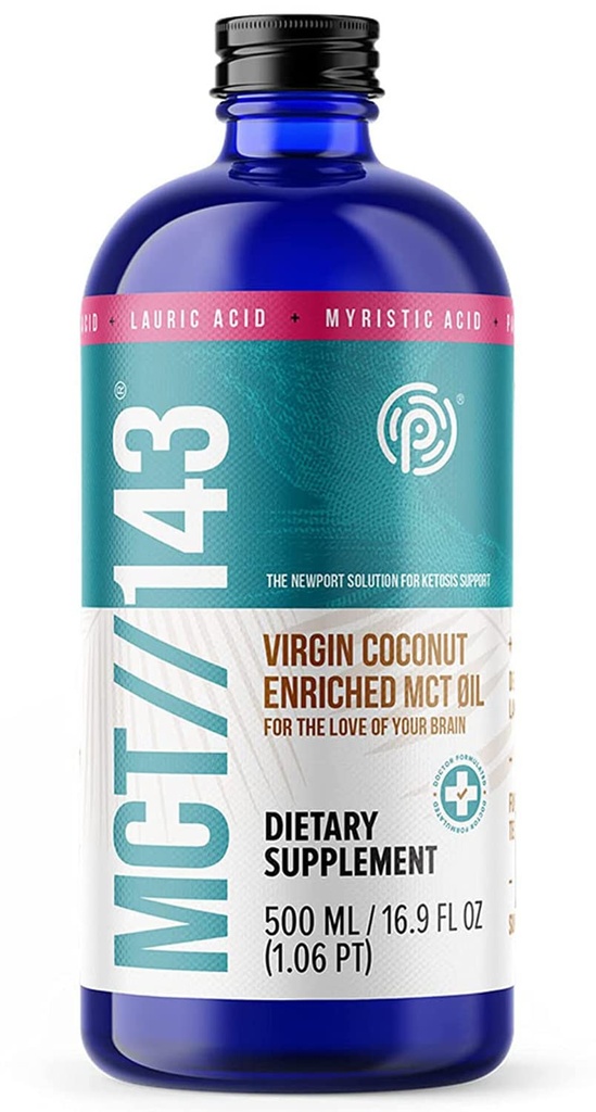 Pruvit MCT//143 Virgin Coconut浓缩MCT 石油 16.9 OZ