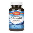 Carlson - Salmon Oil Complete,700 mg Omega-3s + Astaxanthin,心血管支持,大脑功能与联合健康,60软胶