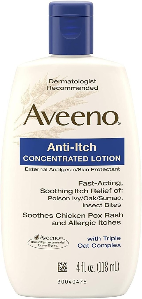 AVEENO 防痒 Lotion 4 oz(3 包)