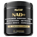NAD+ 数字化 与尼科蒂纳米德·里博赛德(Nicotinamide Riboside),Resveratrol,Quercetin,Turmeric,Rhodiola Rosea - 60 Counter(英语:Rhodiola Rosea)一起进行补充.