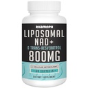 Liposomal NAD+ 800 mg 配有 Trans-resveratrol 300 mg , 最大吸收, 实际NAD+ 健康衰老、细胞能量、DNA修复、长寿-60软胶的助推补充