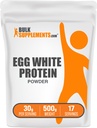 Bulk Assupports.com 蛋白蛋白粉 - 蛋白粉 - 乳糖 自由蛋白 - 不受欢迎的乳制品,每服30克,500克(1.1磅)(包1)