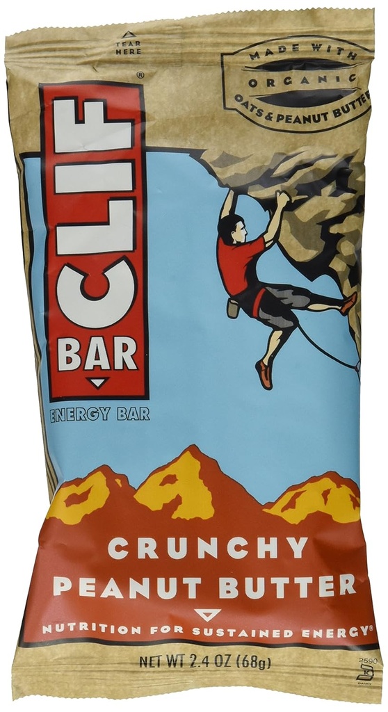 Cliff Bar Clif Bar, Og, Crnch Pnt Btr, 2.40-Ounce (12页)