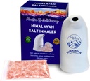 与喜马拉雅粉红水晶盐(Himalayan Pink Crystal Salt)一起的陶瓷喜马拉雅盐 Inhaler – 对过敏性、解毒和其他呼吸条件的巨大影响 — 手持和便携式