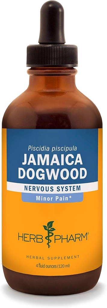 草药 牙买加小痛的Dogwood液体提取剂 - 4 Ounce